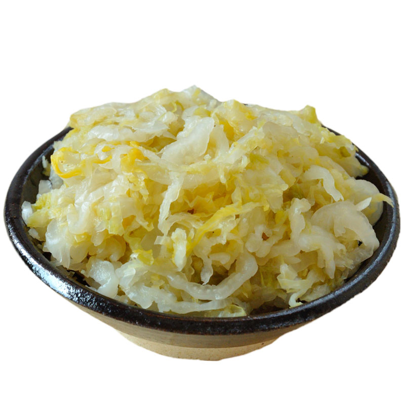 正宗东北农家特产腌酸菜丝传统酸白菜芯泡菜饺子馅500克X5袋包邮
