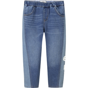 Levi's李维斯儿童童装牛仔裤2024冬季新款男童柔软阔腿裤长裤子潮