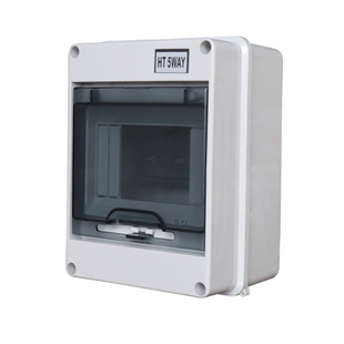 HT-5回路防水漏保空开盒小配电箱户室外6开关充电桩防雨12防尘8位