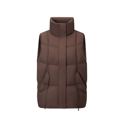 2025冬季短款轻薄马甲羽绒服