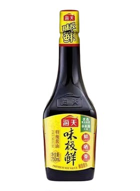 海天味极鲜750mL特级生抽酱油