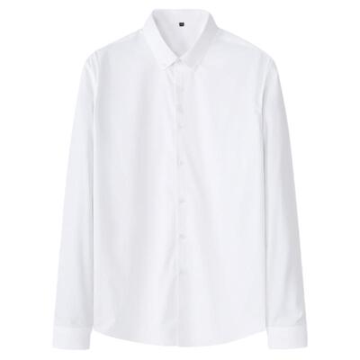 休闲商务冰丝免烫舒适衬衫