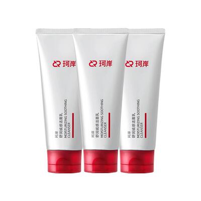 珂岸舒润绒感温和不紧绷洁面乳*3