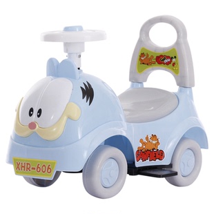 儿童车1到3岁四轮可推扭扭车万向轮防侧翻宝宝溜溜妞妞车手推滑行