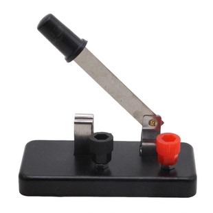 单刀开关闸刀单掷开关学生物理电学串联并联实验器材闭合电路教具