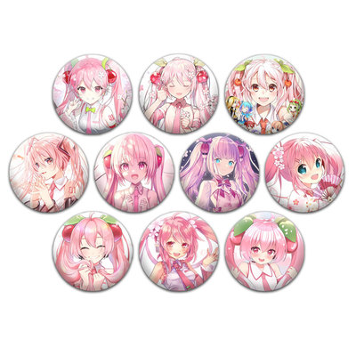 初音未来徽章HatsuneMiku吧唧