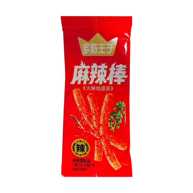 多奇王子麻辣棒辣条面筋怀旧零食