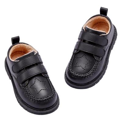 戴维贝拉儿童英伦风皮鞋