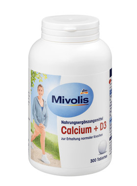 Mivolis维生素D3+钙片成人钙片