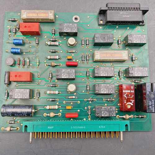 SULZER MORAT SMU 7012.1868 Circuit Board