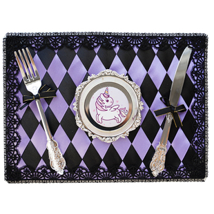 PM菱形格扎包痛板可定制成品现成货棋盘风餐盘套装饰材料背景道具