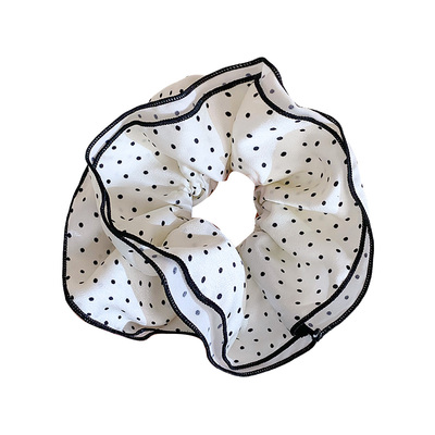 法式复古大肠圈头饰高级感