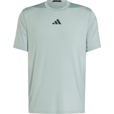 Adidas/阿迪达斯官方正品2025夏季款男士宽松运动透气短袖JI8187