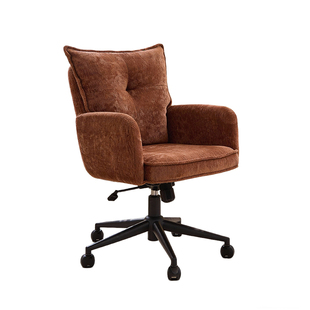 现代风可升降旋转电脑椅书房家用舒适办公椅卧室客厅沙发椅靠背椅