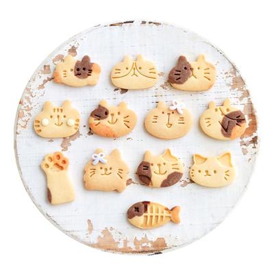 可爱卡通小猫宠物零食饼干模具