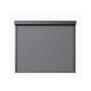 阳台遮阳电动防风卷帘户外防雨防晒隔热防蚊升降纱窗不封阳台神器