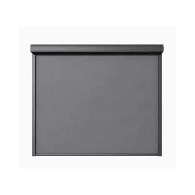 阳台遮阳电动防风卷帘户外防雨防晒隔热防蚊升降纱窗不封阳台神器