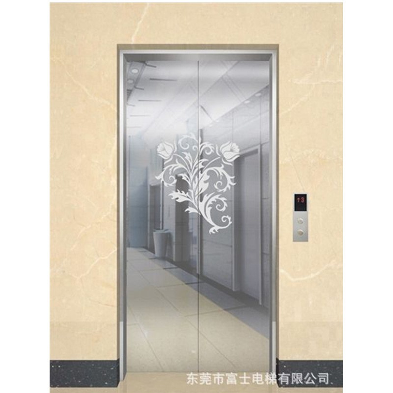 厂家供应不锈钢电梯厅门量身做 酒店写字楼乘客电梯门