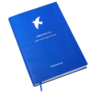 PoemsForYou诗歌投影笔记本创意镂空A6空白网格手账本生日礼物女