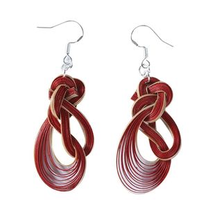 古风非遗纯手工竹丝竹编耳环国风耳坠汉服旗袍发夹耳饰中式竹首饰