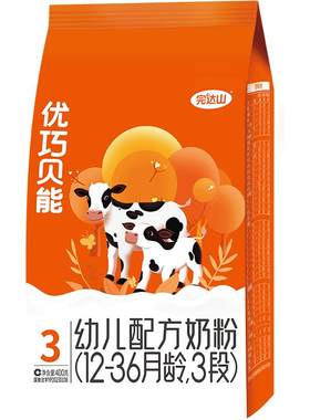 送大礼完达山优巧贝能3段奶粉