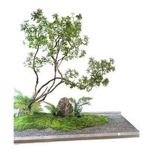 高端仿真马醉木橱窗造景植物室内仿生绿植装饰树大型假树简约景观
