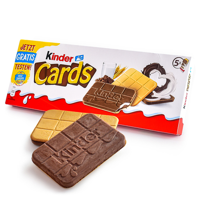 新款健达巧克力夹心饼干卡尔滋