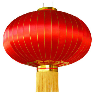 特大号灯笼户外装饰1.2米1.5米2米大红铁口广告元旦春节防水灯笼