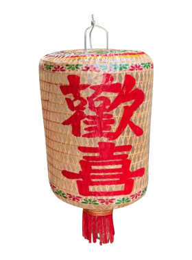 潮汕竹编油纸灯笼古风传统手工艺