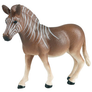林畅模玩儿童史前古生物玩具斑驴模型实心拟斑马仿真动物男孩认知