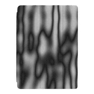 小众赛博朋克暗黑迷幻波点适用于iPadPro11三折保护壳air4/5MINI6