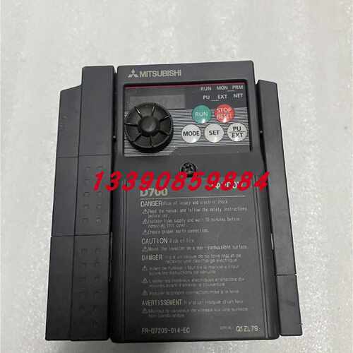 议价三菱D720S系列变频器FR-D720S-070SC-EC 功能包好 成色实拍