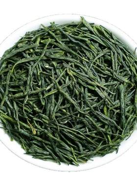 湖北英山特产直条形英山云雾绿茶