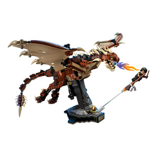 中国积木76406哈利波特匈牙利树蜂龙巨大型儿童益智拼装男孩玩具