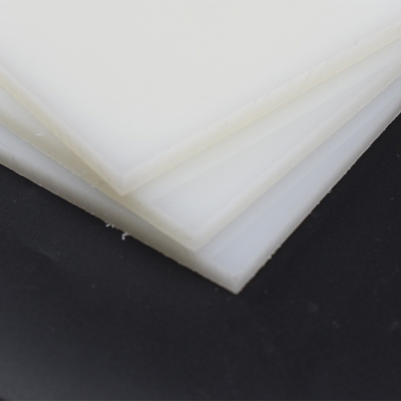 白色聚丙烯pp板加工阻燃车厢滑板抗冲压整张塑料板零切耐磨尼龙板