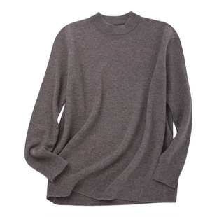 LEMAER乐玛尔 【男士羊绒】100%CASHMERE加厚秋冬套头商务羊绒衫