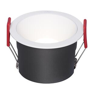 雷士照明led嵌入式筒灯天花灯黑光深杯防眩全光谱护眼筒射灯欣月