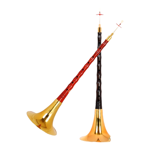 王家彪降B调唢呐乐器初学者全套乌木红檀小叶紫檀木红白喜事专用