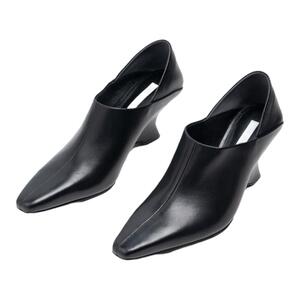 专注有品味的你 外贸原单 时尚异形跟单鞋 舒适胎牛皮女士高跟鞋