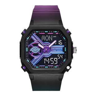 Dickies手表男款双显电子表潮流科技感情侣小方块学生女表CL-487