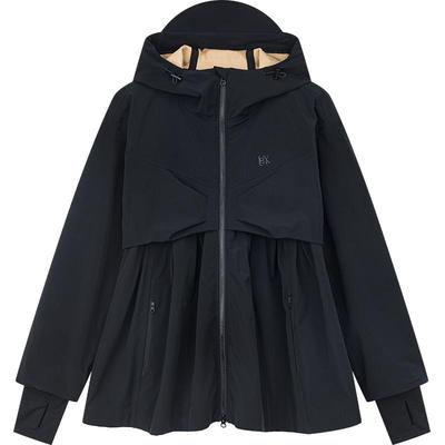 乌丫经典蝴蝶结户外机能外套