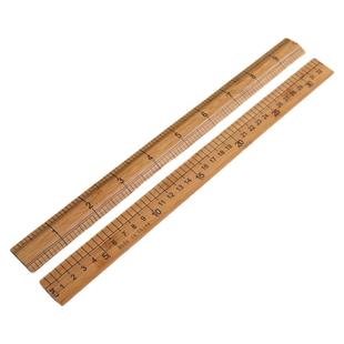 缝纫直尺市尺家用老式竹尺子裁缝尺裁剪量衣尺戒30cm裁缝工具木尺