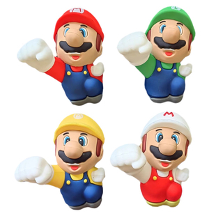 马里奥3d车贴纸创意个性搞笑立体2025新款汽车尾部前引机盖油箱盖