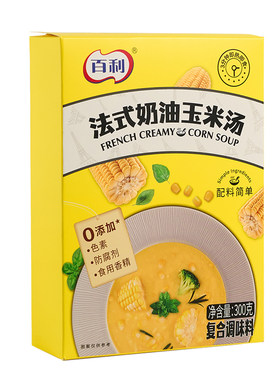 百利奶油玉米培根浓汤免煮速食汤