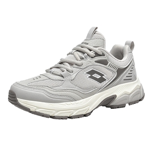 LOTTO乐途运动鞋男网面休闲鞋2025秋冬季新款缓震厚底防滑跑步鞋