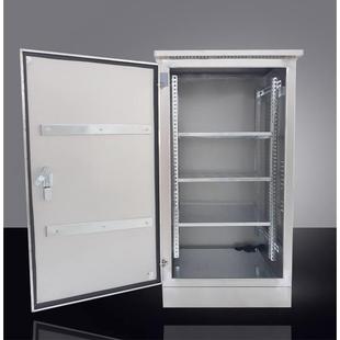 户外防水不锈钢配电箱网络机柜室外防雨监控箱设备交换机弱电柜