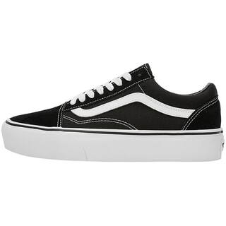 Vans范斯官方 Old Skool Platform酷感黑厚底增高男女鞋板鞋低帮