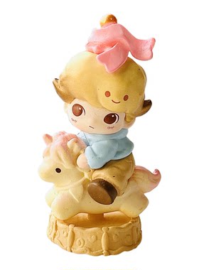 新款转转小马迪莫星星人摇摇马dimoo改娃萌粒潮流玩具礼物摆件