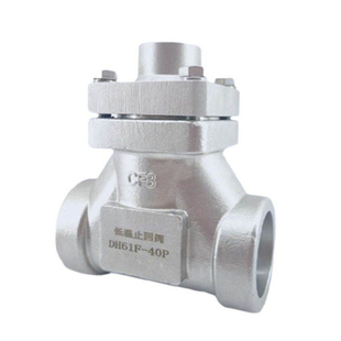 江苏制冷剂低温承接焊接止回阀深冷CO2氨气氢DN40PN40DH61F-80℃