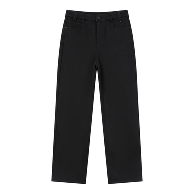 FINITY直筒加绒棉质牛仔裤